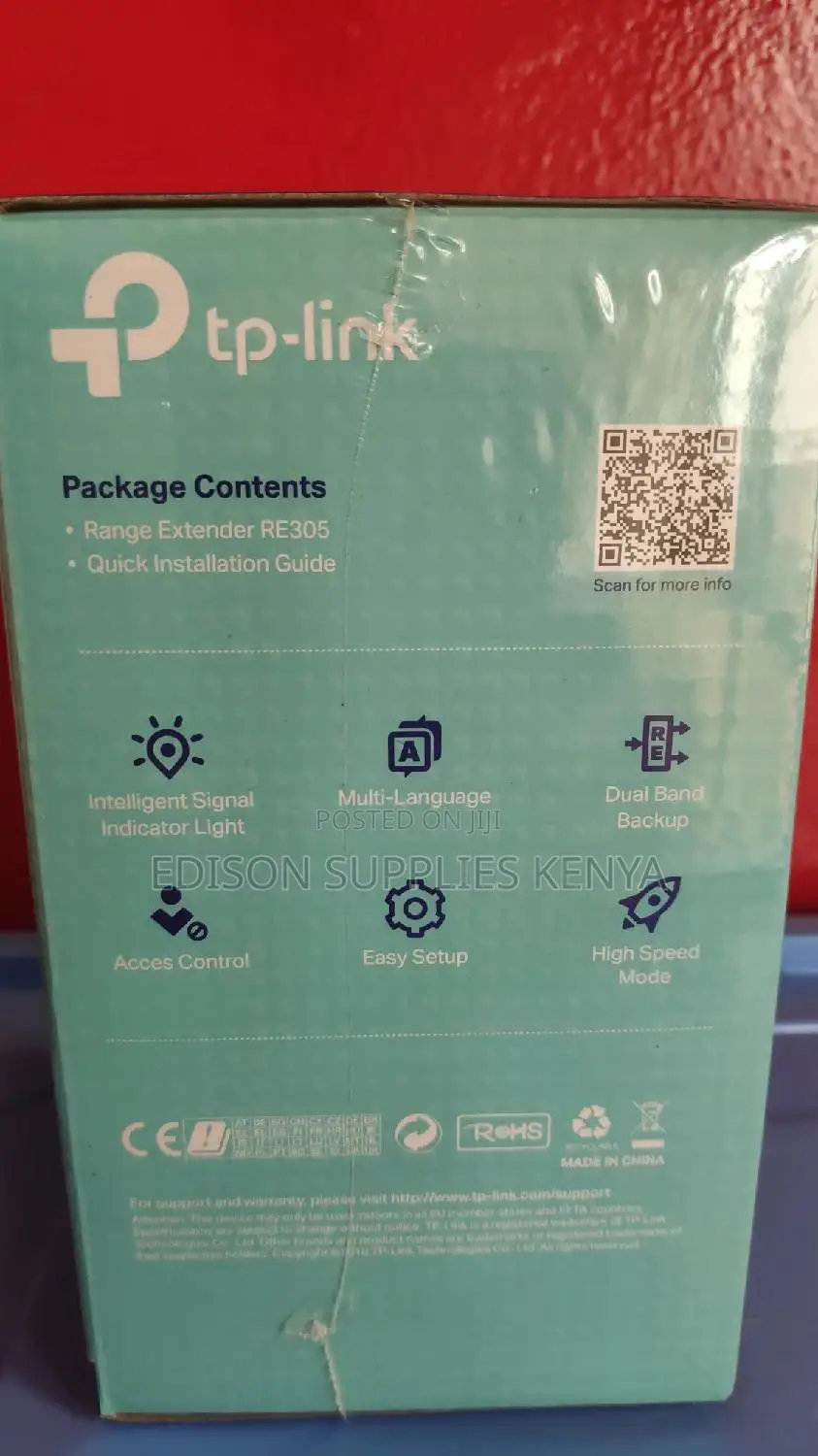 Wifi Extender Wifi Extend Tp-Link Higher Range AC-1200 Dual