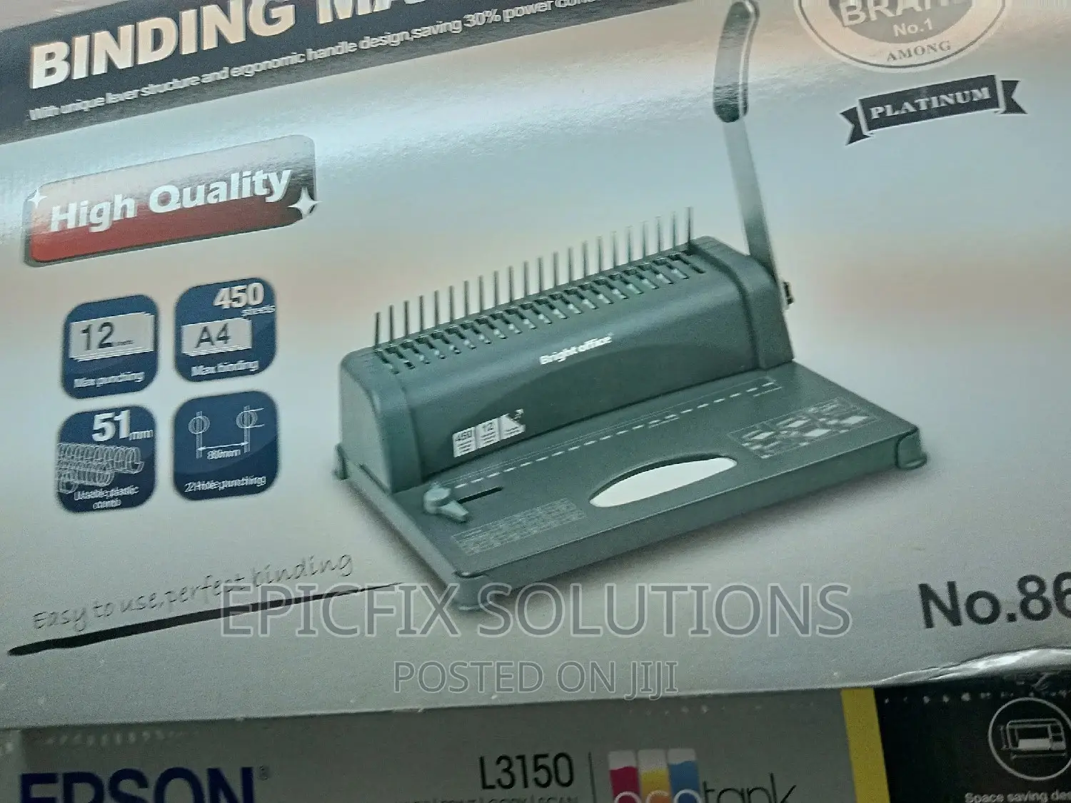Ππππbinding Machine for A4/A3a4