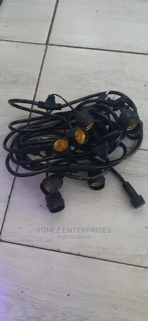 String Lights, 5mtrs for 10 Bulbs.
