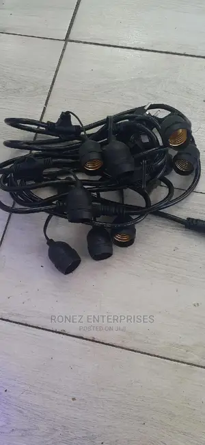 String Lights, 5mtrs for 10 Bulbs.