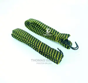 2PCS Bicycle Motorbike Luggage Elastic Cargo Straps Rope Wit