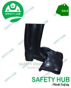 Heavy Duty Industrial Gumboots-Black