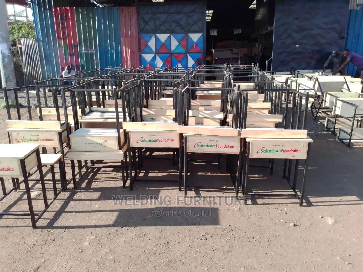 Lockers and Chairs