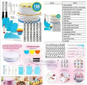 106 Pcs Baking Tools