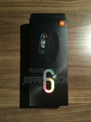 Smart Bracelet: Xiaomi Mi Band Smart 6 Fitnesstracker Black