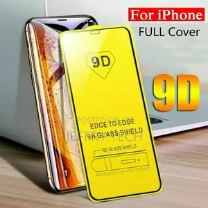 Tempered Glass iPhone X,Xs,Xr,11 Pro Max 9D Curved Full Cove