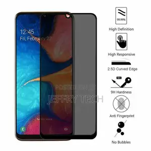 Samsung Galaxy A70 A705F 3D Privacy Tempered Glass Screen Gu