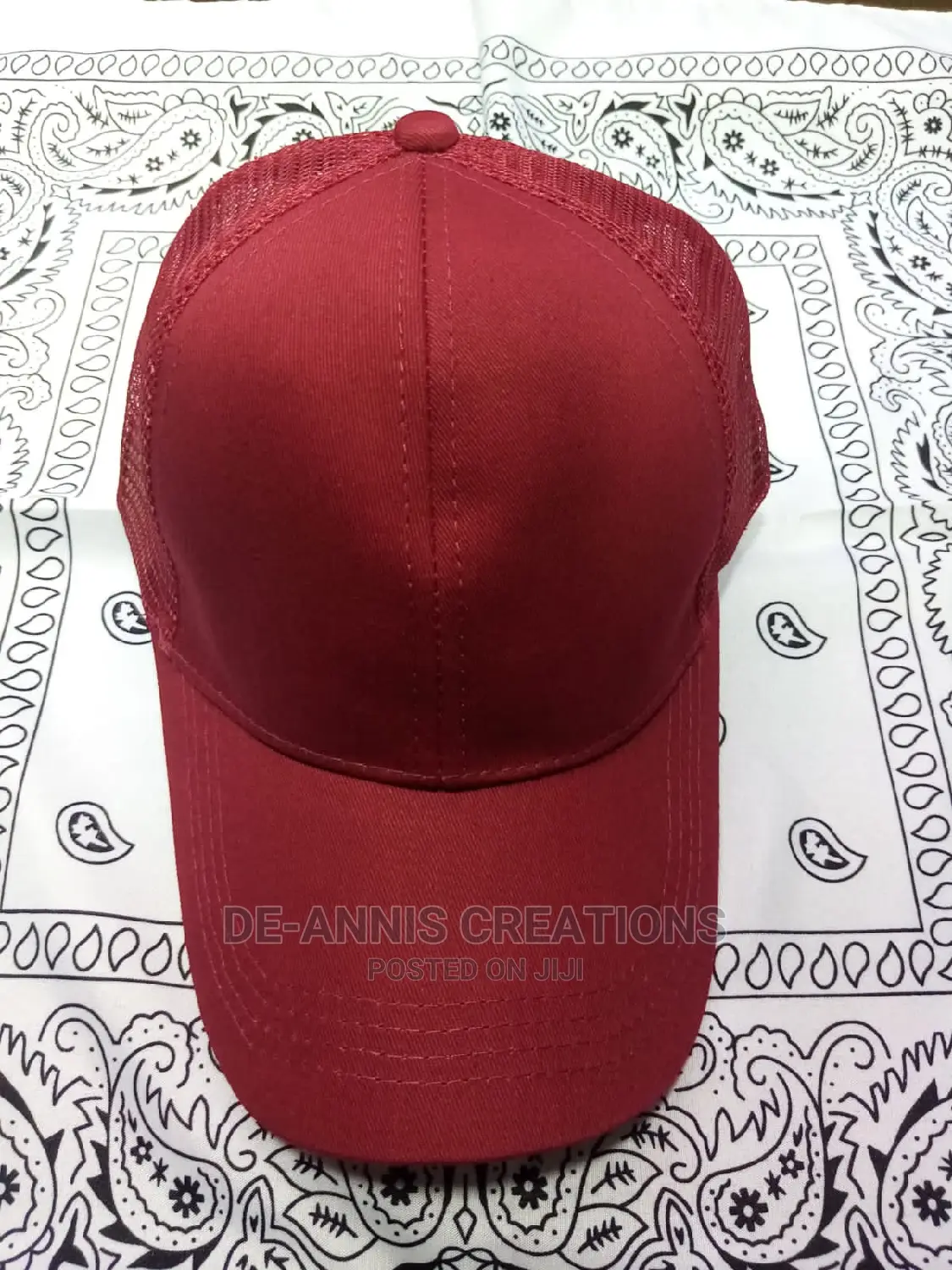 Branded Mesh Caps