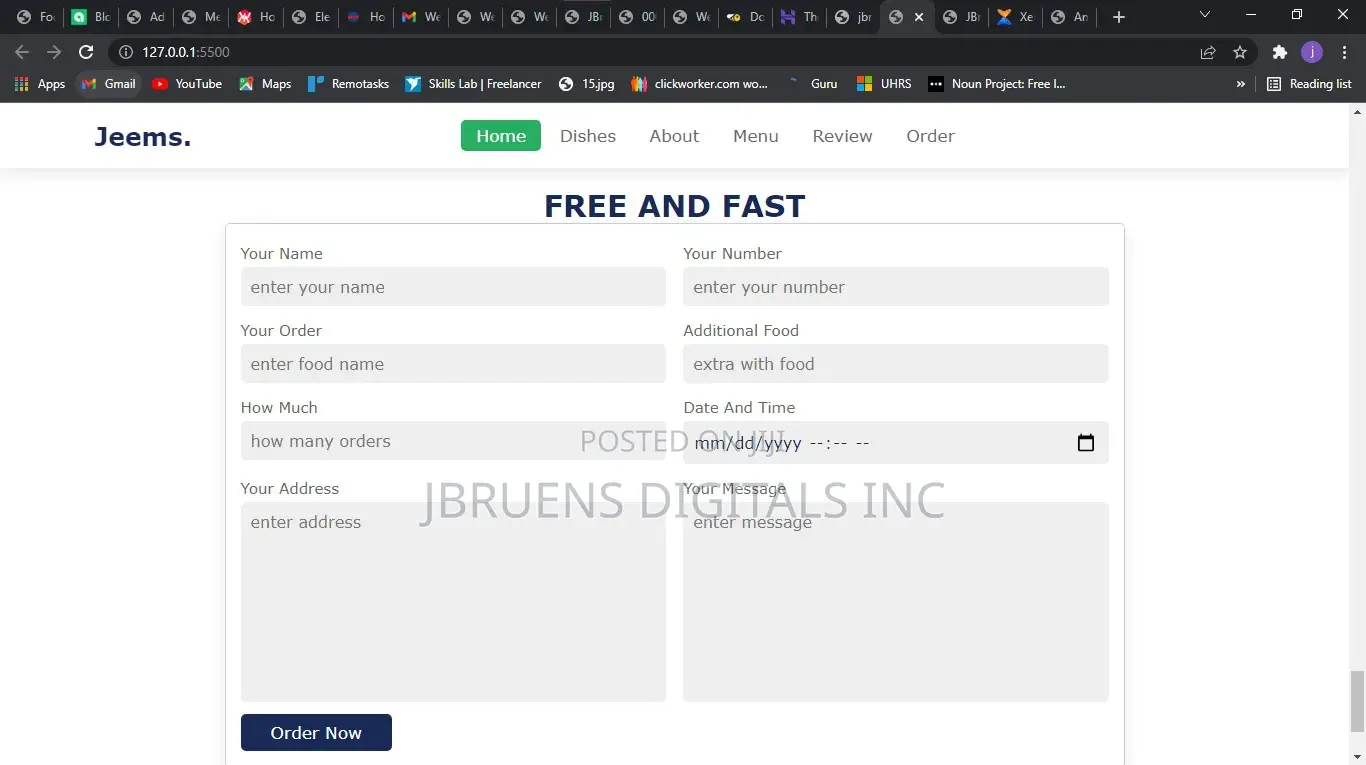 Front-end Web Developer