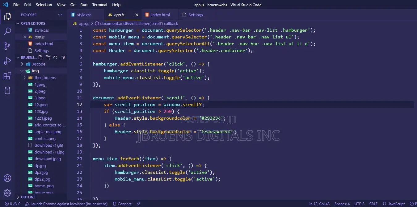 Front-end Web Developer