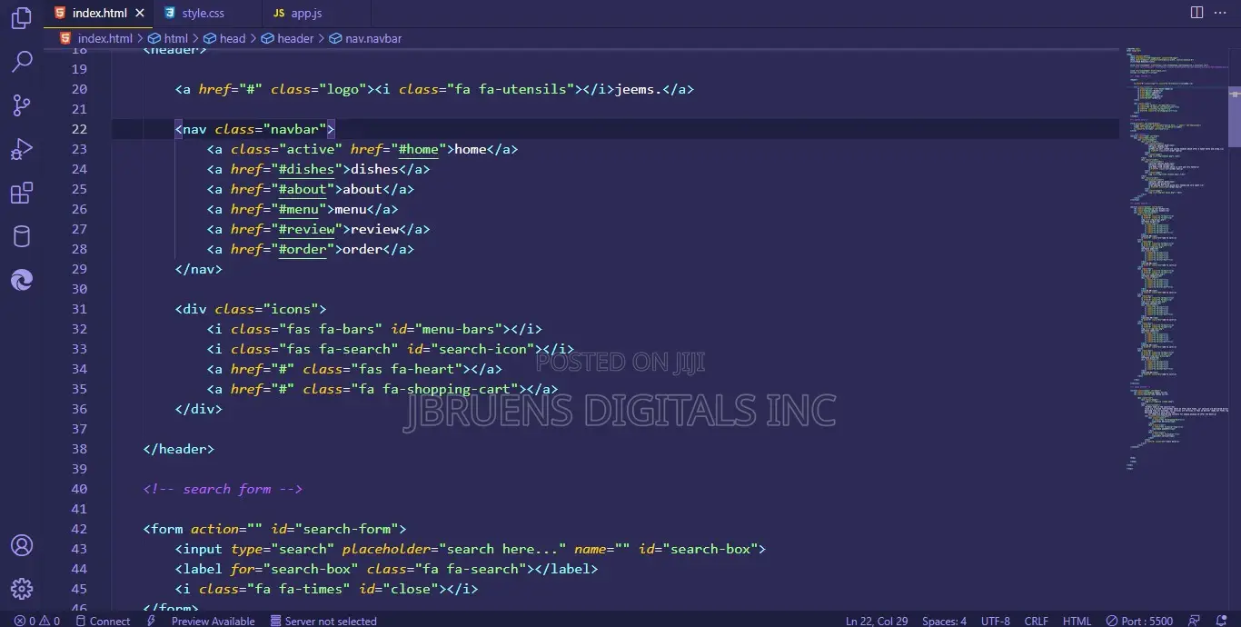 Front-end Web Developer