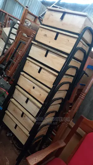 School Lockers and Chairs
