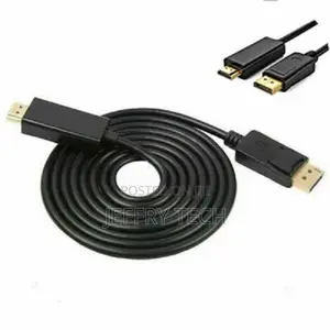 To DP Cable HDTV HDMI 1PC Plated Gold Adapter Displayport 6f