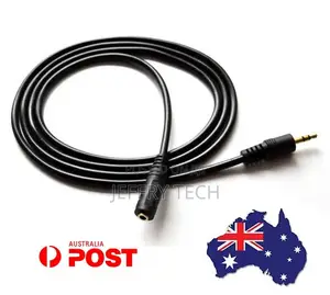 3.5mm Stereo Audio AUX Extension Cable Auxiliary Cord Female