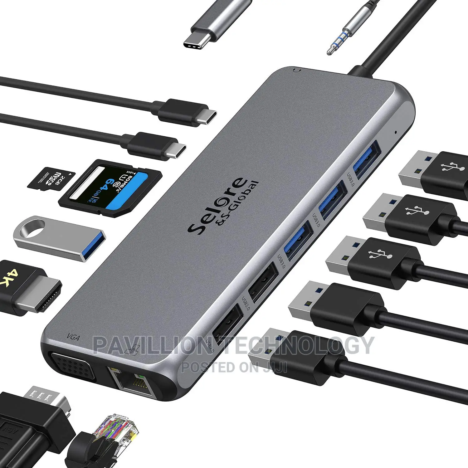 12 in 1 Type C Converter