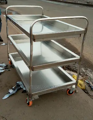 Food Trolley Stainless Steel