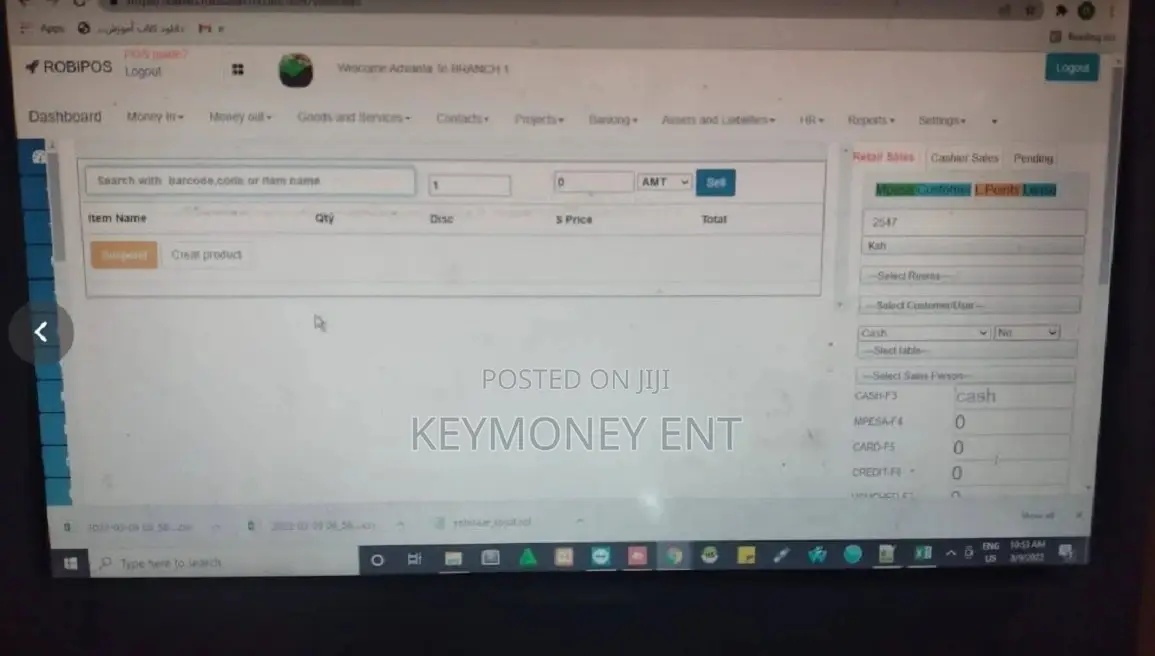 Fast Point of Sale Software System for Electronics Shops