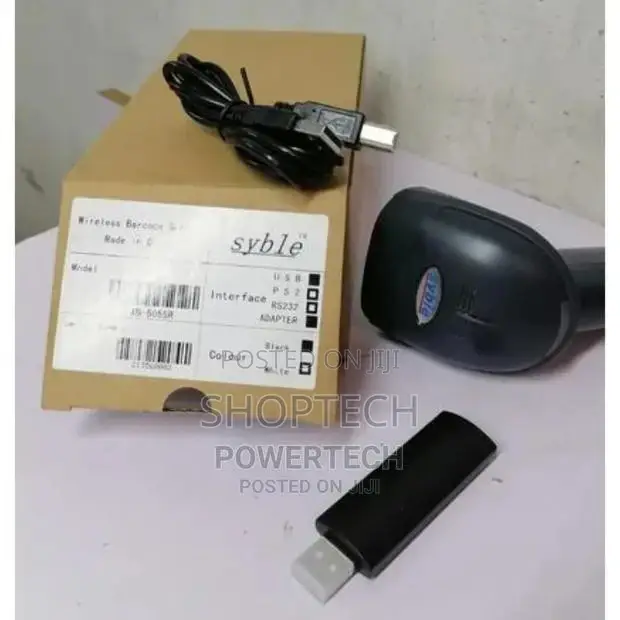 Wire and Wireless Barcode Scanner