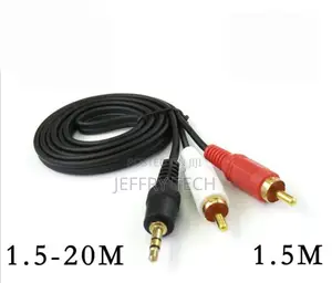 RCA Jack Audio Cables 3.5mm Male to Male 2RCA 3RCA AUX Cable