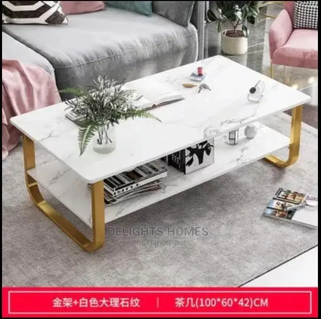 Modern Luxury Double Coffee Table