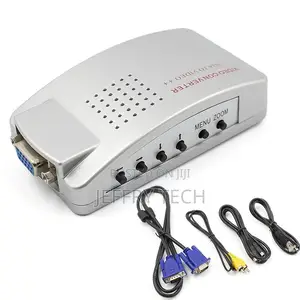 Universal Ntsc Pal VGA to TV AV Rca Signal Adapter Converter