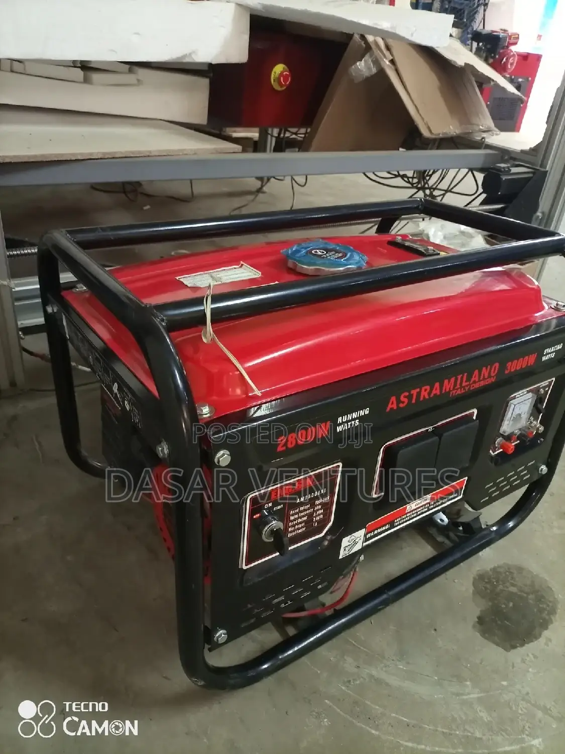 Generator Hire 2.5kva