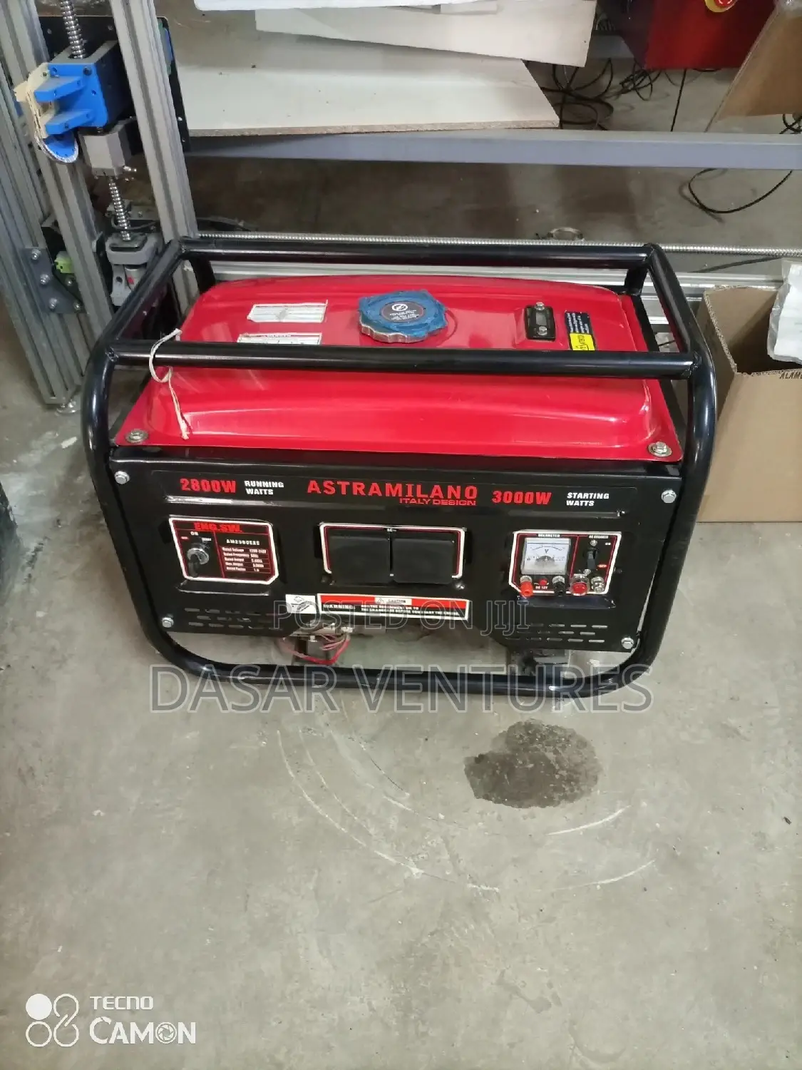 Generator Hire 2.5kva