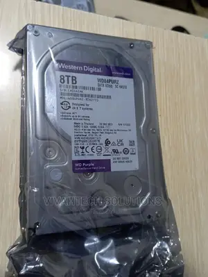 WD Purple Surveillance Hard Drive 8TB