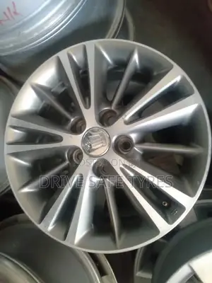 16 Inch Toyota Light Grey Rims Set
