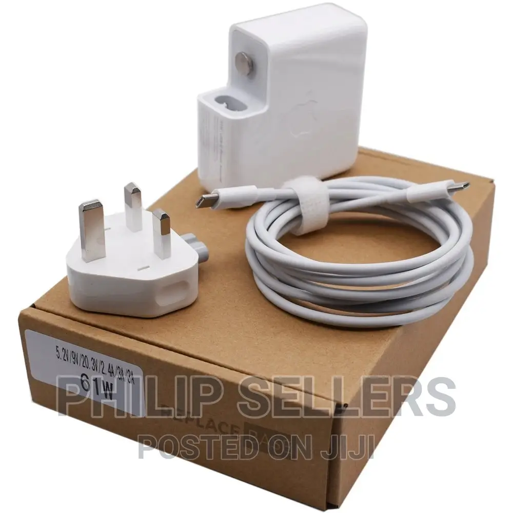 Macbook 61W Type C Charger for Mac Pro 13, 15 Inch,