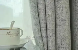 Light Grey Linen Curtain