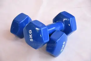 5kg Dumbbells Aerobic Neoprene Blue