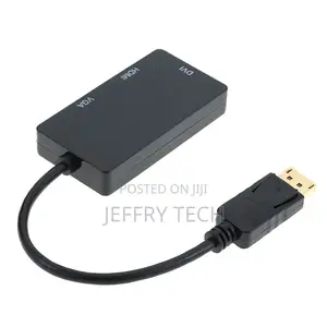 Displayport DP Male to HDTV DVI VGA Female Adapter Converter
