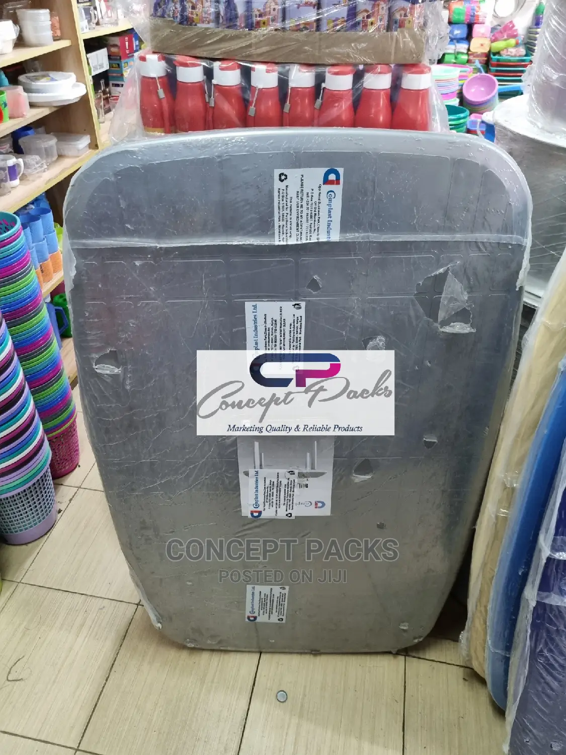 6 Seater Rectangle Plastic Table.
