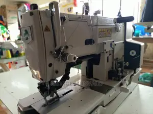 Button-Holing Sewing Machine