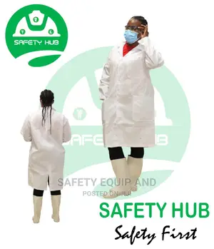 Lab Coats With White Cp Gumboots
