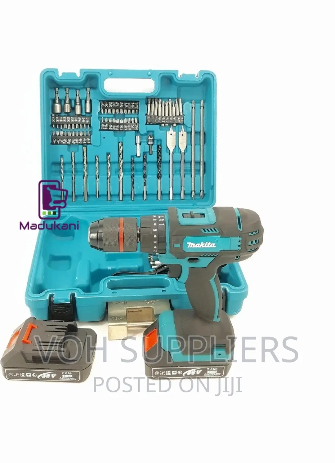 Complete Makita 36V Cordless Drill With Impact Hammer