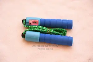 Skipping Ropes With Counter Blue Green