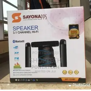 3.1ch Sayona Multinedia Speaker System.