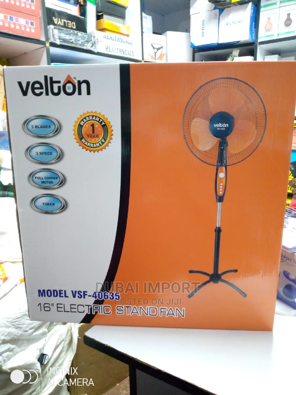Velton 4 Blade Fan
