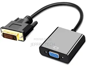 DVI D Male to VGA Female Converter DVI 24+1 to VGA Adapter D