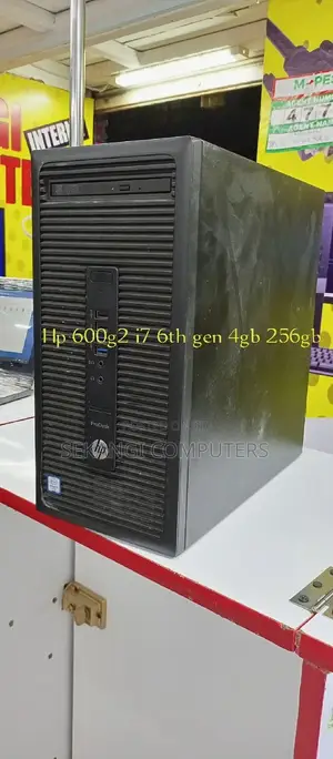 Desktop Computer HP ProDesk 600 G3 4GB Intel Core I7 SSD 256GB