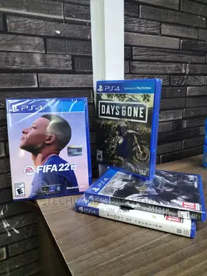 Ps4 New Games ,Fifa 22 ,Ghost of Shutsima, Daysgone