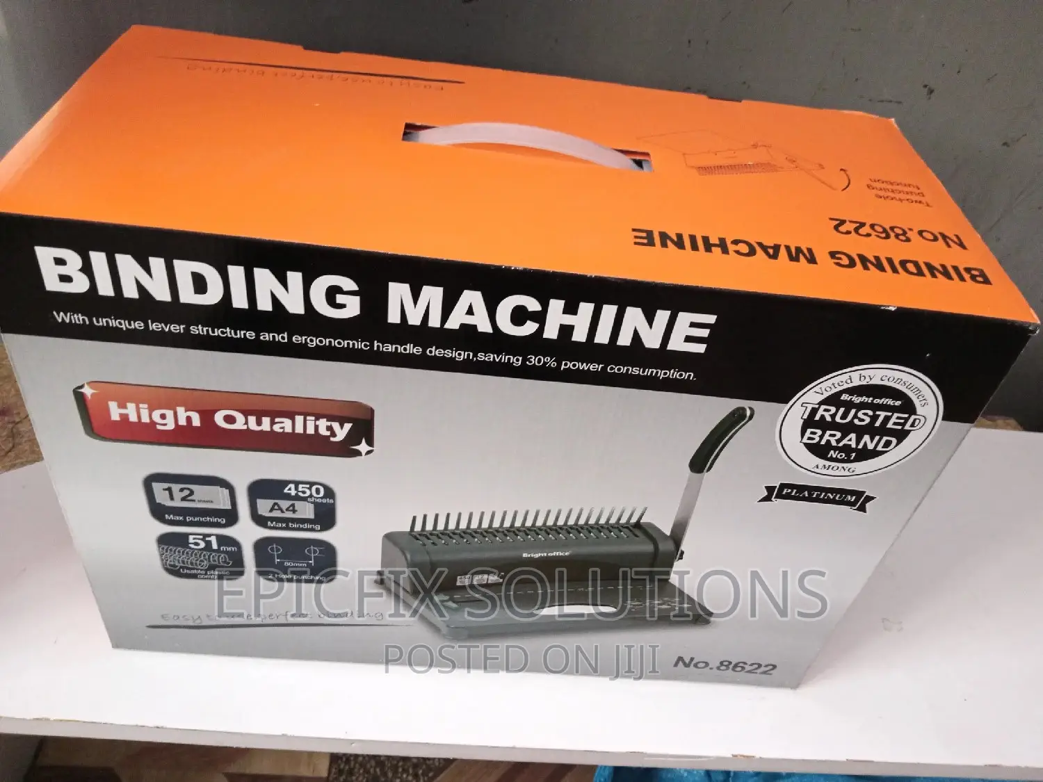 Front Office Binding Machine