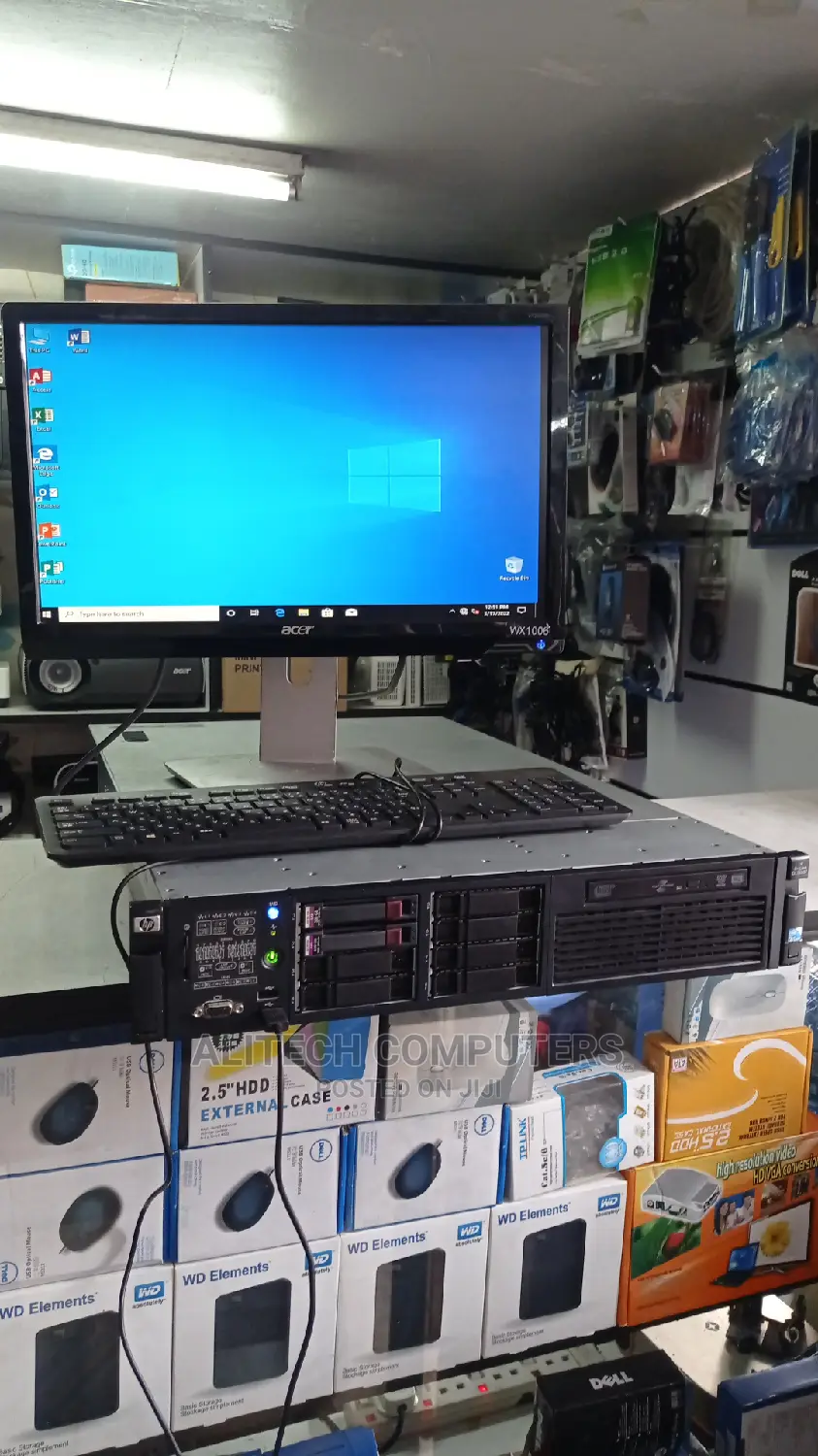 Server HP ProLiant DL 16GB Intel Xeon HDD 1.5T