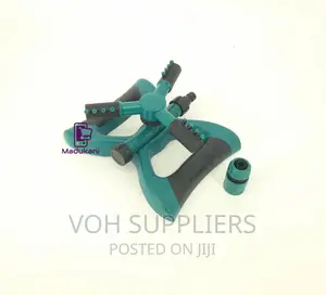 Home Lawn Garden Impact Sprinkler With Hose Pipe Connector