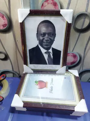 Photo Frame, Official President Framed Portrait, A4 Size