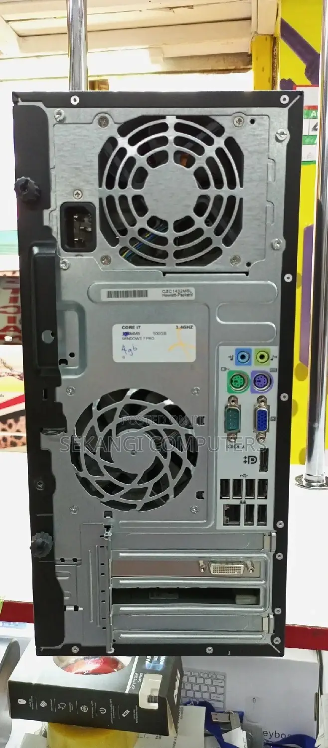 Desktop Computer HP EliteDesk 800 4GB Intel Core I7 HDD 500GB