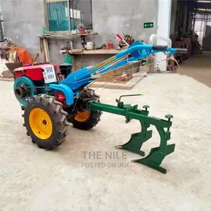 Rotary Tractor With Double Plow