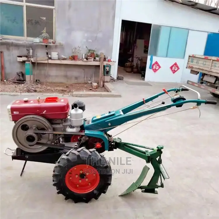 Cultivation Machine Digging the Soil